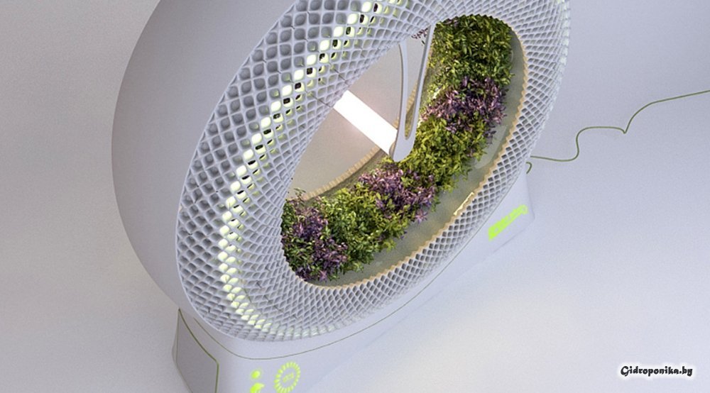 rotary hydroponic system