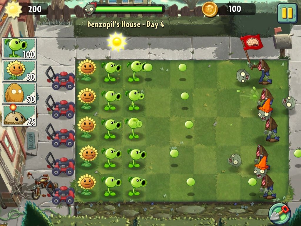 растения против зомби игра